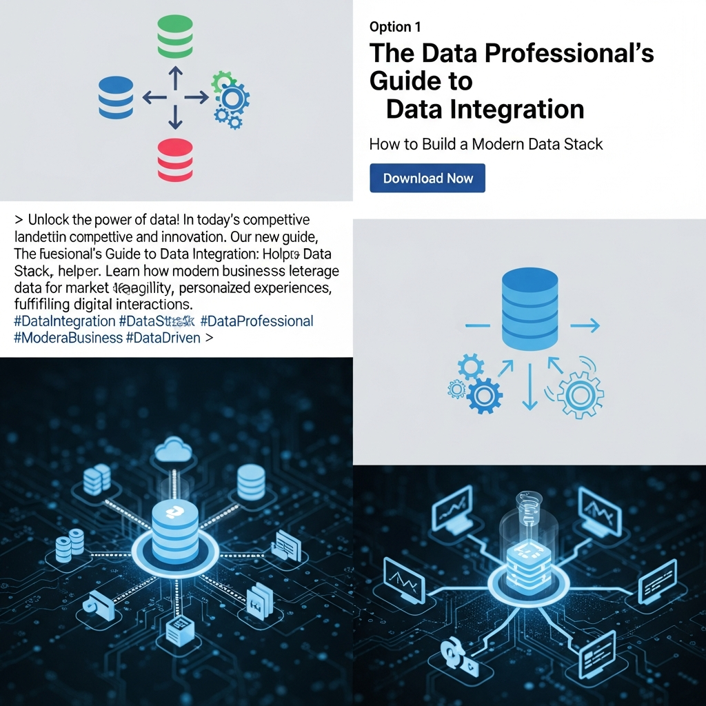 The Data Professional’s Guide to Data Integration: How to Build a Modern Data Stack